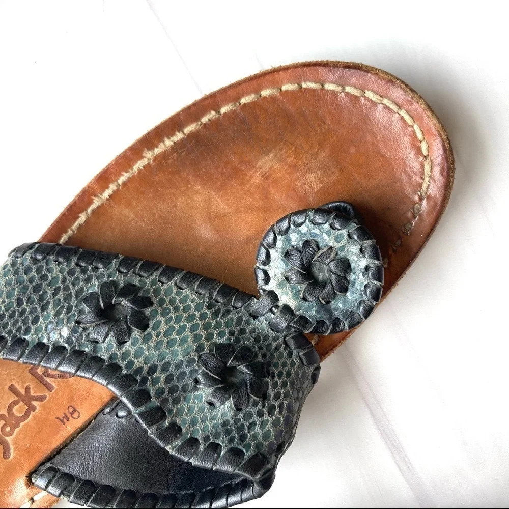 Jack Rogers Navajo Sandals Reptile 8‎ - Picture 5 of 7